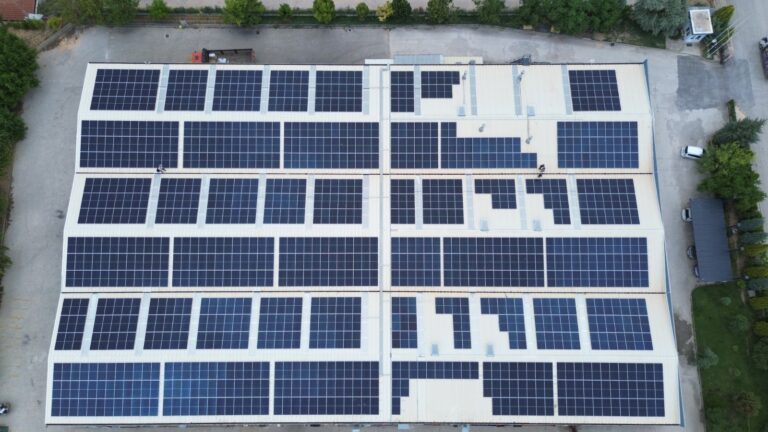 Eskişehir Ayraf Çatı GES Projesi Güneş Paneli Bakım ve Temizliği - Enopex Enerji